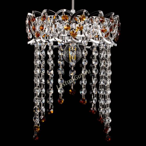 Барная люстра Астра №1 оптикон Чайная в Самаре Гусь Хрустальный