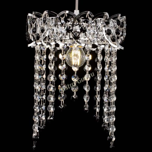 Барная люстра Астра №1 оптикон Черная в Самаре Гусь Хрустальный