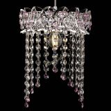 Барная люстра Астра №1 оптикон Розовая в Самаре