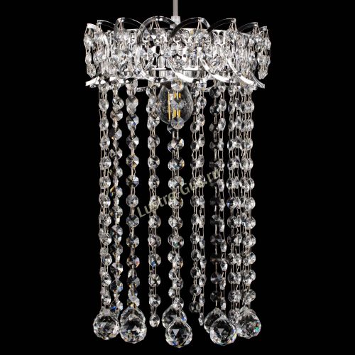 Барная люстра Астра №1 шар 30 длинная в Самаре Гусь Хрустальный