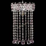 Барная люстра Астра №1 шар 30 длинная Розовая в Самаре