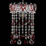 Барная люстра Астра №1 шар 30 красная в Самаре