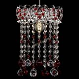 Барная люстра Астра №1 шар 30 красная в Самаре