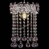 Барная люстра Астра №1 шар 30 розовая в Самаре