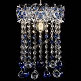 Барная люстра Астра №1 шар 30 синяя в Самаре