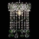 Барная люстра Астра №1 шар 30 зеленая в Самаре