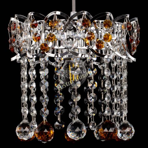 Барная люстра Астра №1 шар чайная в Самаре Гусь Хрустальный