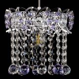 Барная люстра Астра №1 шар фиолетовая в Самаре