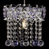 Барная люстра Астра №1 шар фиолетовая в Самаре