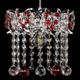 Барная люстра Астра №1 шар красная в Самаре Барная люстра Астра №1 шар красная в Самаре