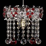 Барная люстра Астра №1 шар красная в Самаре Барная люстра Астра №1 шар красная в Самаре