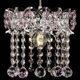 Барная люстра Астра №1 шар розовый в Самаре