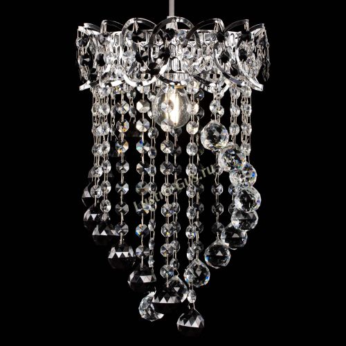 Барная люстра Астра №1 Сигма черная в Самаре Гусь Хрустальный