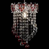 Барная люстра Астра №1 Сигма красная в Самаре Барная люстра Астра №1 Сигма красная в Самаре