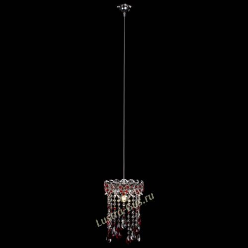Барная люстра Астра №1 журавлик Красная в Самаре Гусь Хрустальный