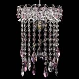 Барная люстра Астра №1 журавлик Розовая в Самаре