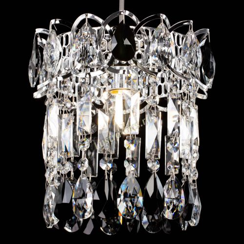 Барная люстра Астра №1 черная в Самаре Гусь Хрустальный