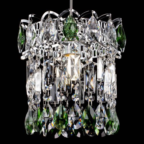 Барная люстра Астра №1 зеленая в Самаре Гусь Хрустальный