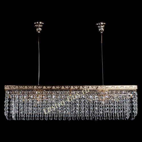 Барная люстра Прямоугольник №4 Антик в Самаре Гусь Хрустальный