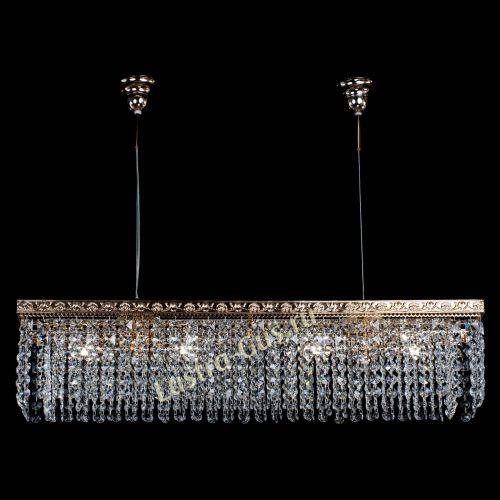 Барная люстра Прямоугольник №4 Антик в Самаре Гусь Хрустальный