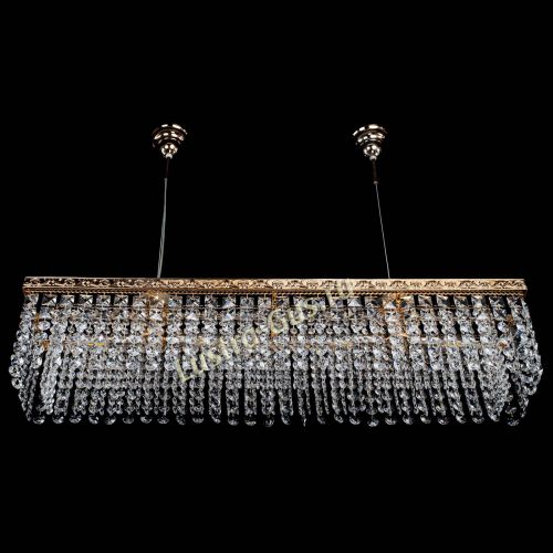 Барная люстра Прямоугольник №4 Антик в Самаре Гусь Хрустальный