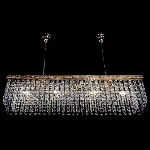 Барная люстра Прямоугольник №4 Антик в Самаре Гусь Хрустальный