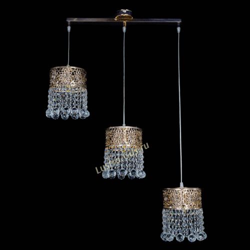 Барная люстра Восток №3 в Самаре Гусь Хрустальный