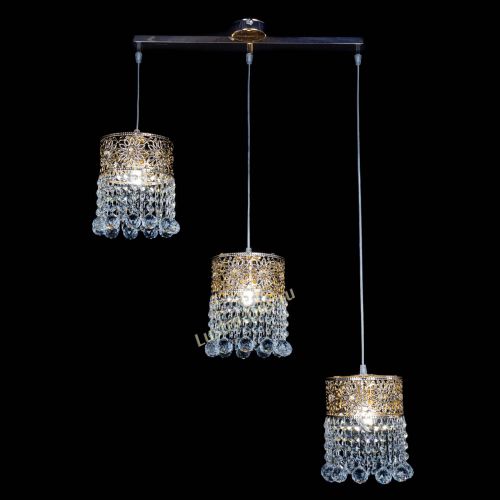 Барная люстра Восток №3 в Самаре Гусь Хрустальный