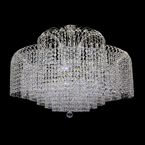 Люстра Агата №15 оптикон подвесная в Самаре Гусь Хрустальный