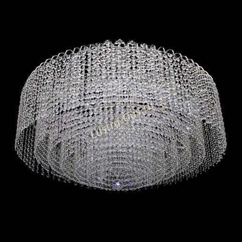 Люстра Агата №15 оптикон подвесная в Самаре Гусь Хрустальный