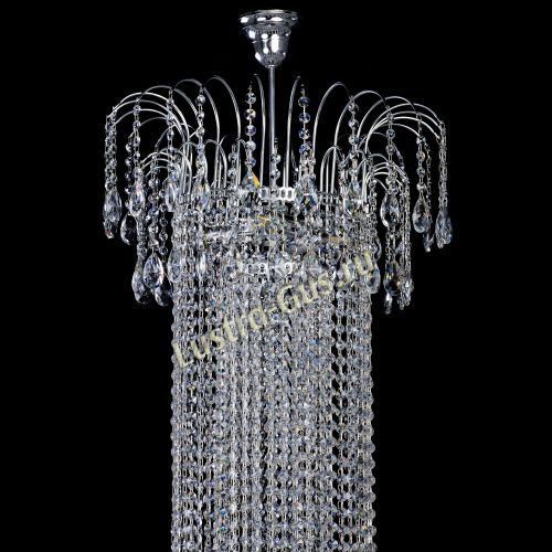 Люстра Агата длинная в Самаре Гусь Хрустальный