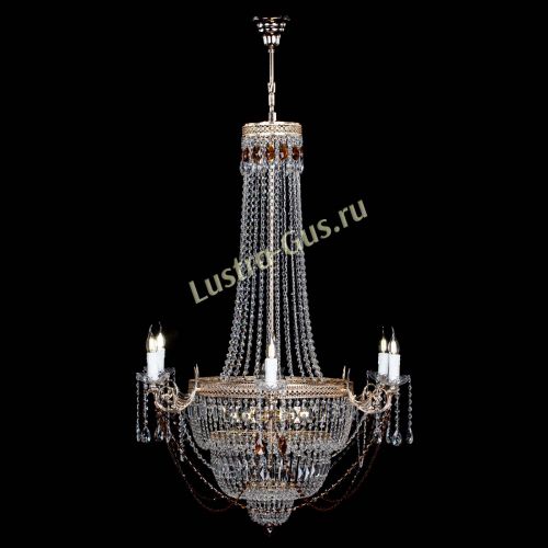 Люстра Елизавета Венеция чайная в Самаре Гусь Хрустальный
