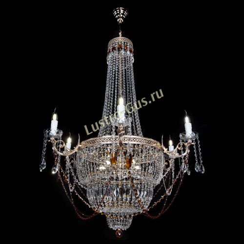 Люстра Елизавета Венеция чайная в Самаре Гусь Хрустальный