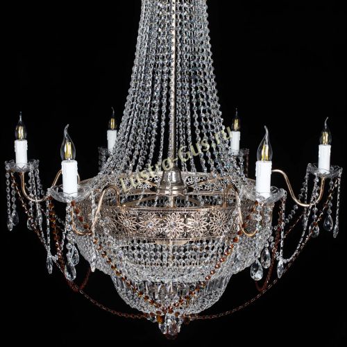 Люстра Елизавета Восток чайная в Самаре Гусь Хрустальный