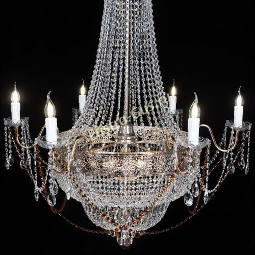 Люстра Елизавета Восток чайная в Самаре Гусь Хрустальный