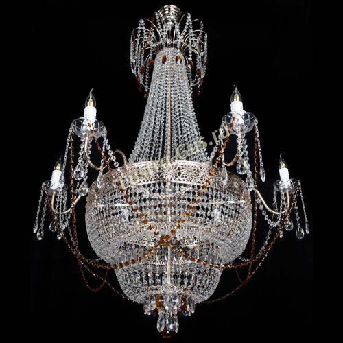 Люстра Елизавета Восток чайная в Самаре Гусь Хрустальный