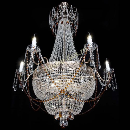 Люстра Елизавета Восток чайная в Самаре Гусь Хрустальный