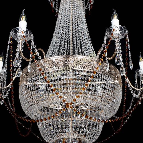 Люстра Елизавета Восток чайная в Самаре Гусь Хрустальный