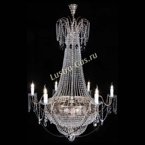 Люстра Елизавета Восток черная в Самаре Гусь Хрустальный