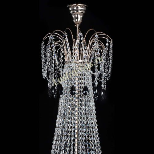 Люстра Елизавета Восток черная в Самаре Гусь Хрустальный