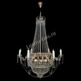 Люстра Елизавета черная, диаметр - 1000 мм, высота - 1500 мм, Люстры Гусь Хрустальный Люстра Елизавета черная, диаметр - 1000 мм, высота - 1500 мм, Люстры Гусь Хрустальный