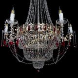 Люстра Елизавета красная в Самаре