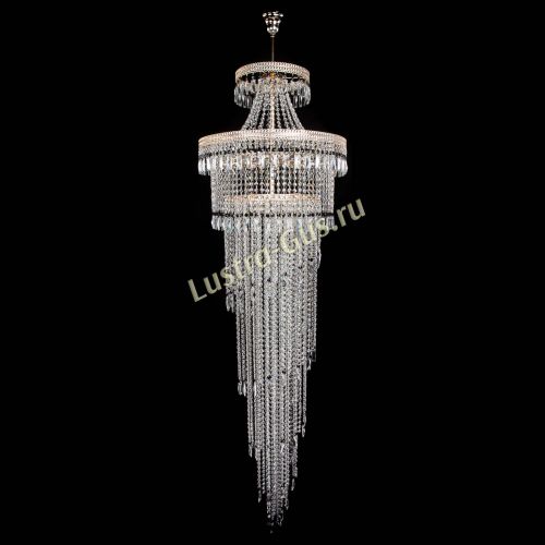 Люстра Флоренция Водопад №8 черная в Самаре Гусь Хрустальный