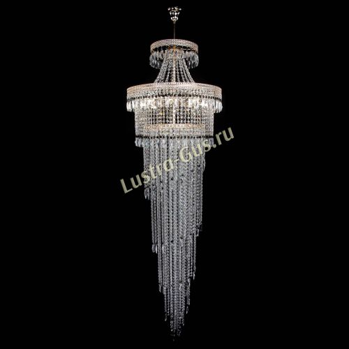 Люстра Флоренция Водопад №8 черная в Самаре Гусь Хрустальный