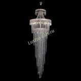 Люстра Флоренция Водопад №8 розовая в Самаре