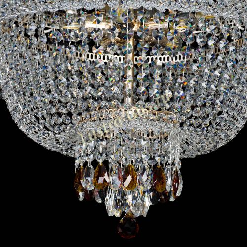 Большая люстра Хрустальный Каскад Дворцовый чайный в Самаре Гусь Хрустальный