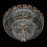 Большая люстра Хрустальный Каскад Дворцовый чайный в Самаре Большая люстра Хрустальный Каскад Дворцовый чайный в Самаре