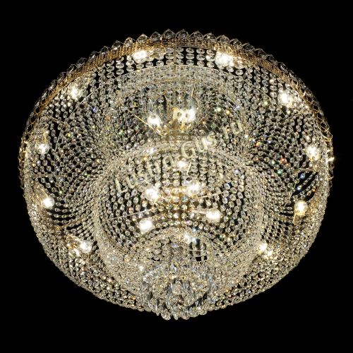 Люстра Хрустальный Каскад Дворцовый в Самаре Гусь Хрустальный