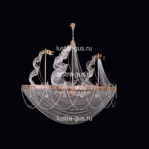 Люстра Хрустальный Корвет в Самаре Гусь Хрустальный
