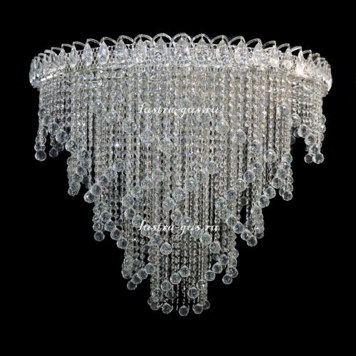 Люстра Капель с нарядом Косинус в Самаре Гусь Хрустальный